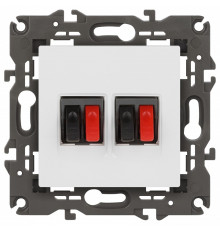 Розетка акустическая без рамки Эра Эра Elegance 14-3112-01