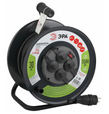 Удлинитель Эра  RMx-4es-3x2.5-30m-IP44(KG)