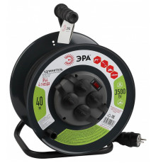 Удлинитель Эра  RMx-4es-3x1.5-40m-IP44(KG)