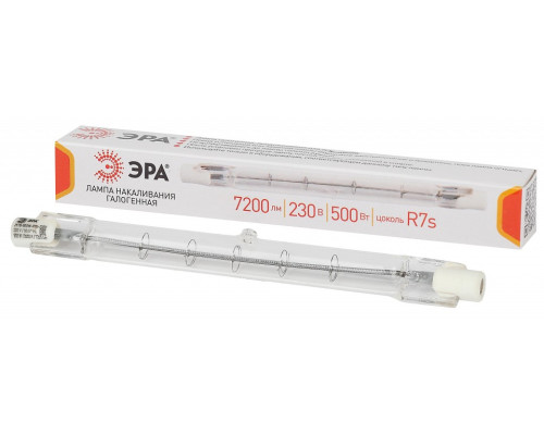 Лампа галогеновая Эра  J118-500W-R7s-230V