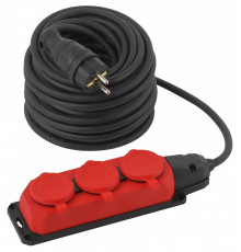 Удлинитель Эра  UK-3e-3x1,5-30m-IP44(KG)