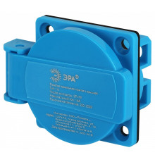 Розетка с заземлением Эра  R(PAN)-16-2P-PE-IP54