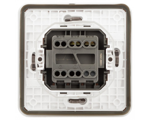 Выключатель одноклавишный Эра Эра Эксперт 11-1521-01