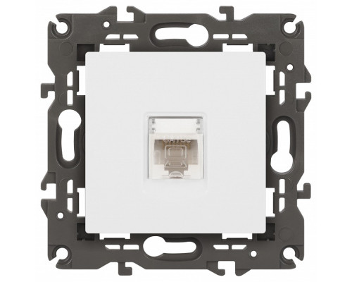 Розетка Ethernet RJ-45 без рамки Эра Эра Elegance 14-3107-01М