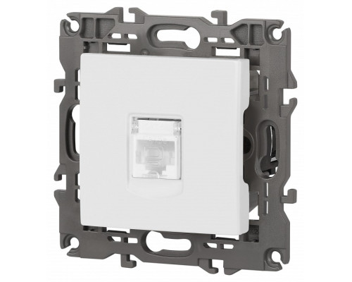 Розетка Ethernet RJ-45 без рамки Эра Эра Elegance 14-3107-01М