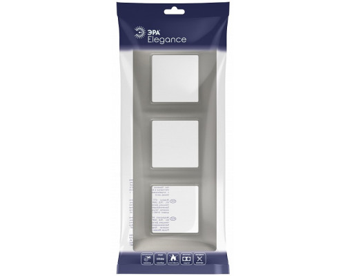 Рамка на 3 поста Эра Эра Elegance 14-5003-16