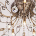 Люстра потолочная Eurosvet Vita античная бронза хрусталь 10042/12