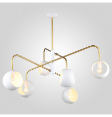 Люстра на штанге Eurosvet Luca 70055/6 белый