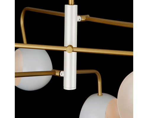 Люстра на штанге Eurosvet Luca 70055/6 белый