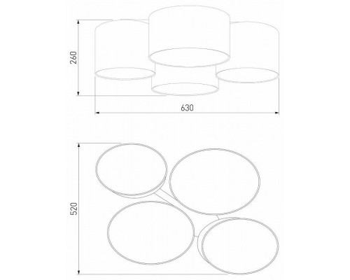 Накладной светильник TK Lighting Cordoba 3163 Cordoba