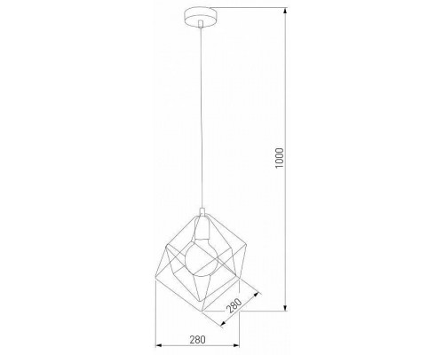 Подвесной светильник TK Lighting Alambre 192 Alambre