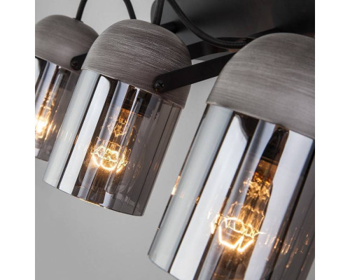 Бра Eurosvet Mars 20122/3 черный/тертый серый