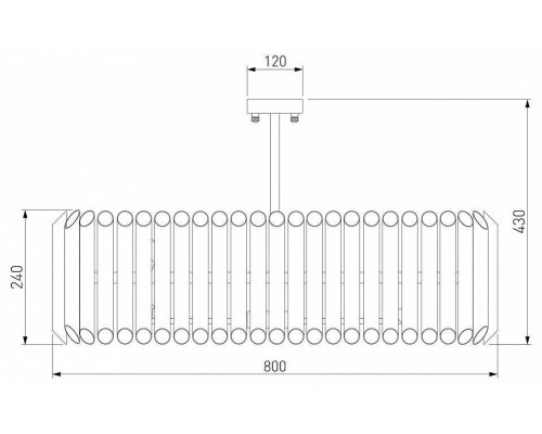 Люстра на штанге Bogates Castellie 361/8