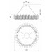 Подвесной светильник Bogate's Farfalla 90375/1