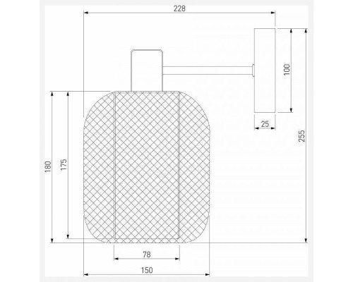 Бра Eurosvet Voile 30192/1 золото