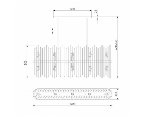 Светильник на штанге Bogate's Allure 485/10 Smart