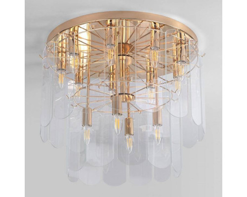 Потолочная люстра Eurosvet Claire 60170 золото Smart