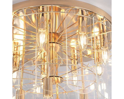 Потолочная люстра Eurosvet Claire 60170 золото Smart