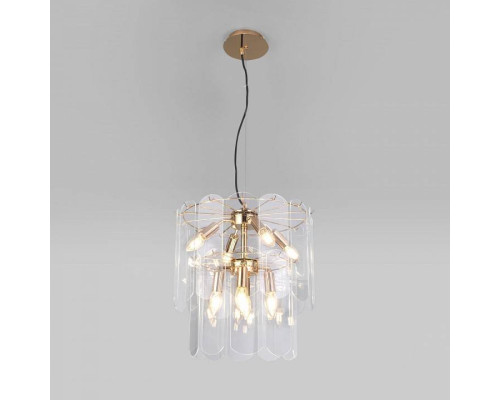 Подвесной светильник Eurosvet Claire 60170/8 золото Smart