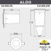 Встраиваемый в дорогу светильник Fumagalli Aldo 1L0.000.000.AXZ1L