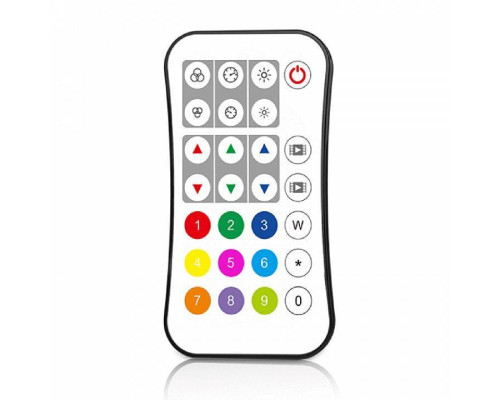 Контроллер-регулятор цвета RGBW с пультом ДУ Favourite  2001-CTR-007