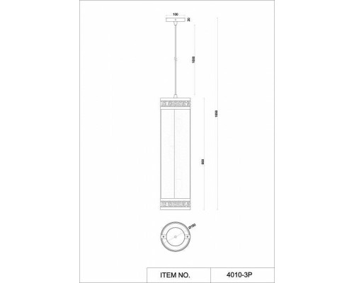 Подвесной светильник Favourite Exortivus 4010-3P
