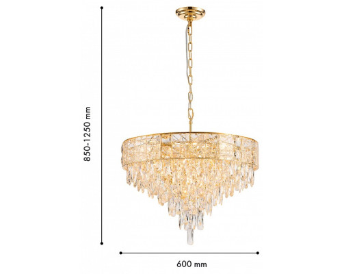 Подвесная люстра Favourite Elysium 4720-12P