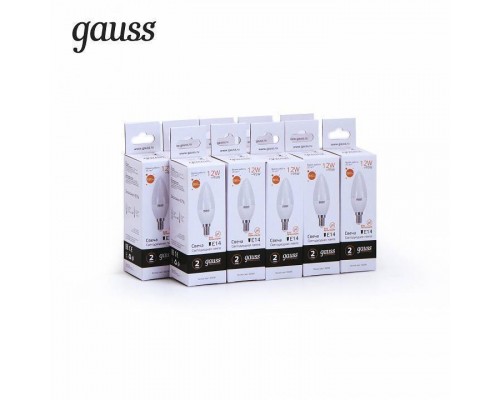 Лампа светодиодная Gauss Led Elementary E14 12Вт 3000K 33112