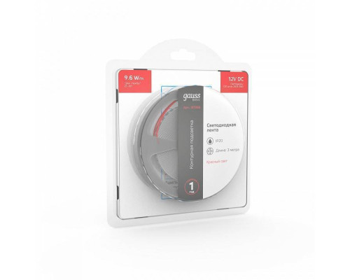 Лента светодиодная Gauss Basic BT066