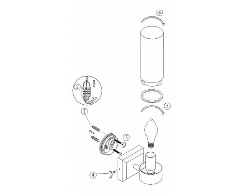Светильник на штанге Globo Space 7815