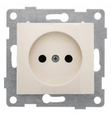 Розетка без заземления и со шторкой, без рамки Gusi Electric BRAVO С10Р2-003