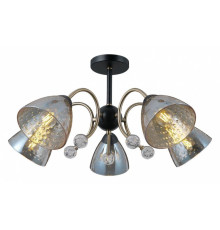 Люстра на штанге ILLUMICO  IL0230-5CSQ-29 BK AB