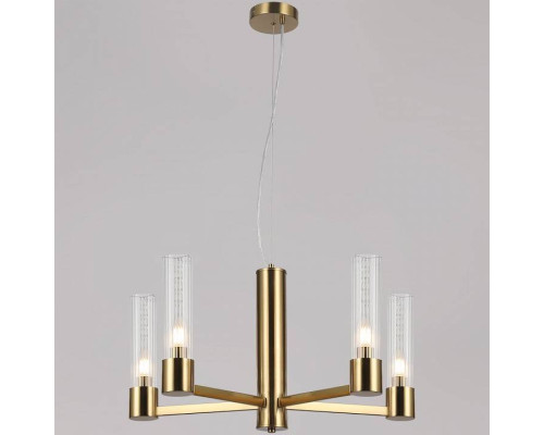 Подвесная люстра ILLUMICO BRASS IL0313-5P-79 BRASS