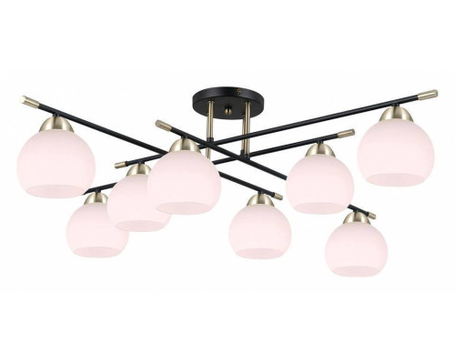 Потолочная люстра ILLUMICO LIBRA IL0446-8CSQ-24 BK AB LIBRA