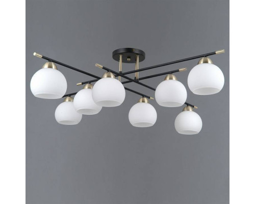 Потолочная люстра ILLUMICO LIBRA IL0446-8CSQ-24 BK AB LIBRA