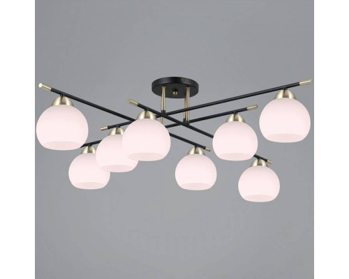 Потолочная люстра ILLUMICO LIBRA IL0446-8CSQ-24 BK AB LIBRA