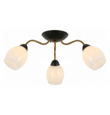 Люстра на штанге ILLUMICO  IL8193-3COU-79 BK GD