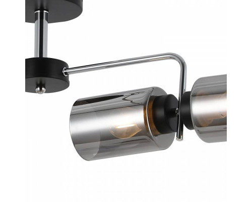 Люстра на штанге ILLUMICO  IL8249-4COU-79 BK CR