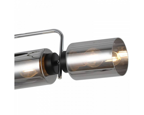 Люстра на штанге ILLUMICO  IL8249-4COU-79 BK CR