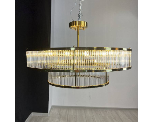 Люстра на штанге Imperiumloft RH Marais Round Chandelier D80 40,2668