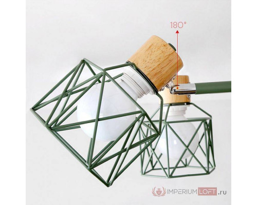 Люстра на штанге ImperiumLoft Corf Green CORF-B01