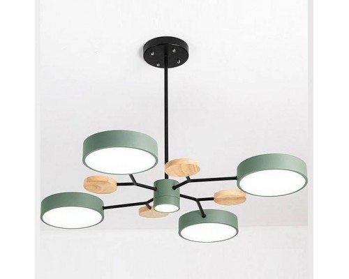 Люстра на штанге Imperiumloft Meade Lamps Green MEADE-01