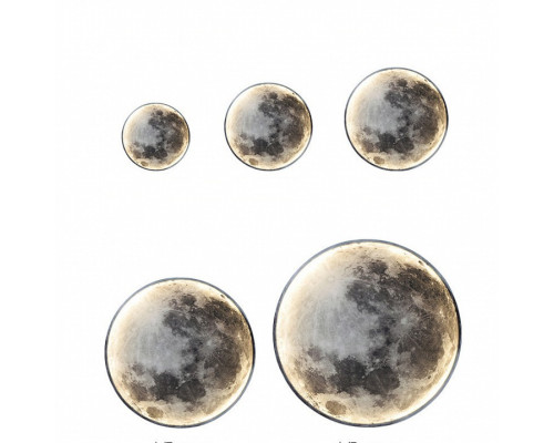 Накладной светильник Imperiumloft COSMOS Мун D90 cosmos-moon01