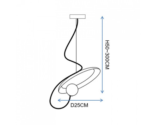 Подвесной светильник Imperiumloft MARGOTT White margott01