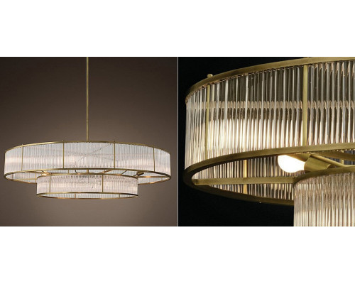 Светильник на штанге Imperiumloft RH Marais Round Chandelier 40,2668