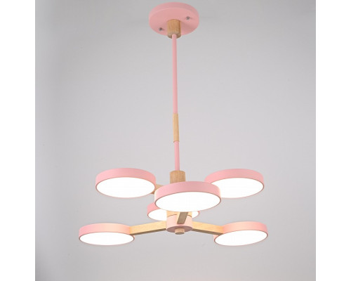 Люстра на штанге Imperiumloft TURNA Pink TURNA-DBL01