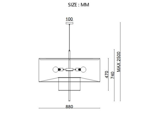 Подвесной светильник Imperiumloft ANDREAN andrean01