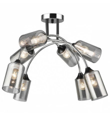 Люстра на штанге Imex MD.2195 MD.2195-8-S-BK+CH