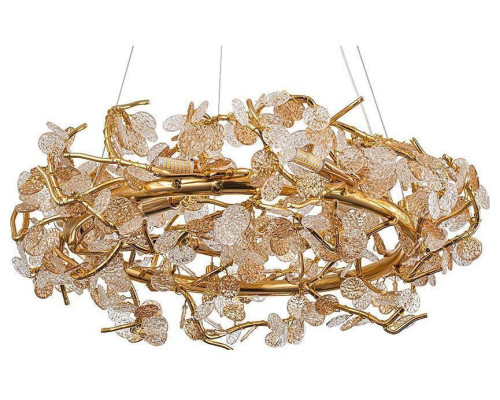 Подвесная люстра Indigo Splendore 8 ламп 11042/8P Gold