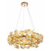 Подвесная люстра Indigo Splendore 8 ламп 11042/8P Gold